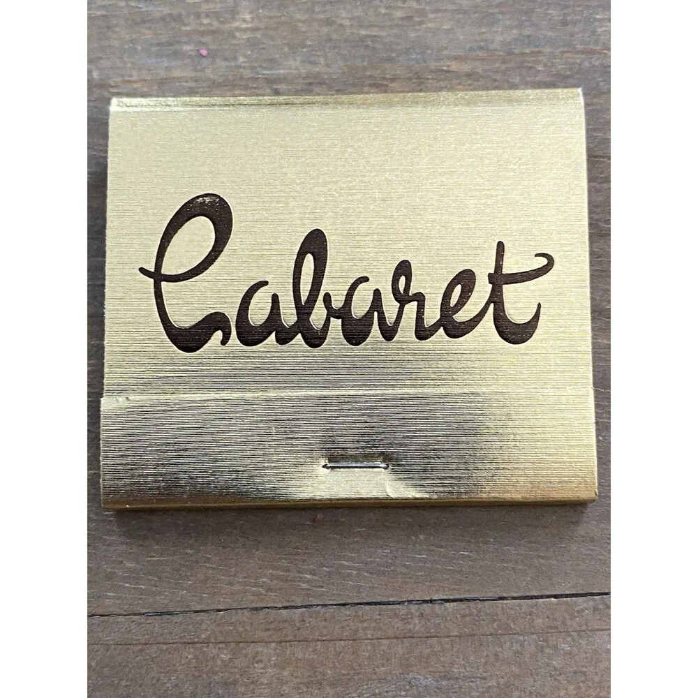 The Driskill Hotel Cabaret Austin Texas Rare Vintage Matchbook Matches